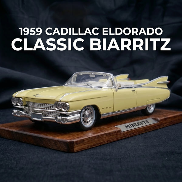 Cadillac Eldorado | 1:24 Collector Die-Cast | Yellow Finish