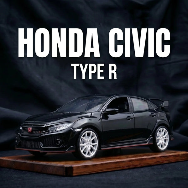 Civic Type R | 1:24 Collector Die-Cast | Black Finish