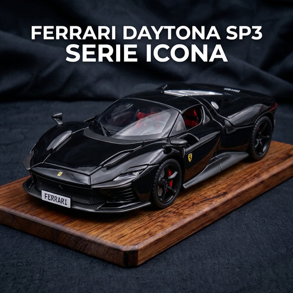 Ferrari Daytona | 1:22 Collector Die-Cast | Black Finish
