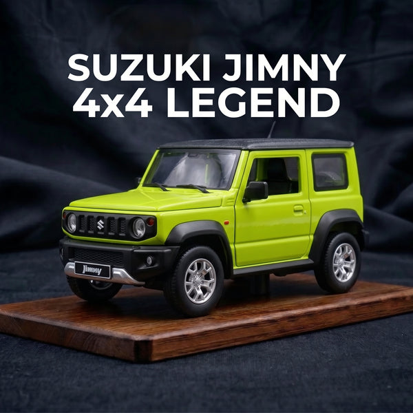 Suzuki Jimny | 1:18 Officially Licensed Die-Cast | Neon Green Finish