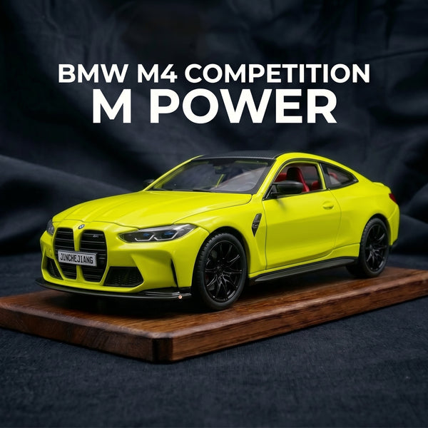 BMW M4 G82 | 1:24 Collector Die-Cast | Yellow Finish