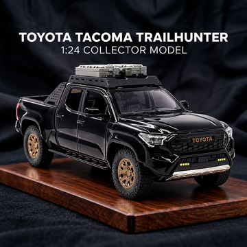 2024 Toyota Tacoma Trailhunter 1:24 die-cast in black