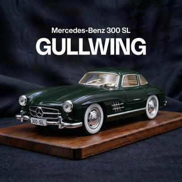 Mercedes 300 SL Gullwing | 1:24 Collector Die-Cast | Green Finish