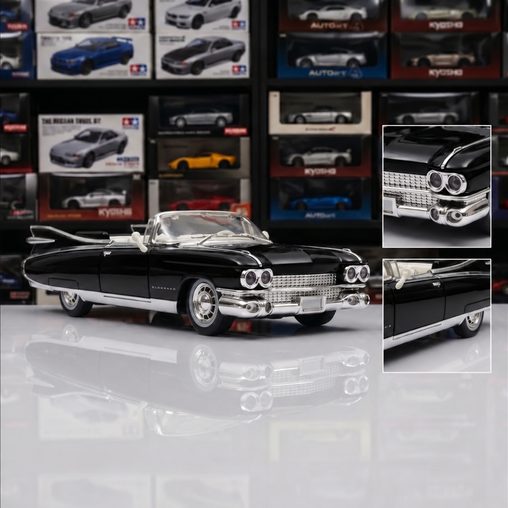 Cadillac Eldorado | 1:24 Collector Die-Cast | Black Finish