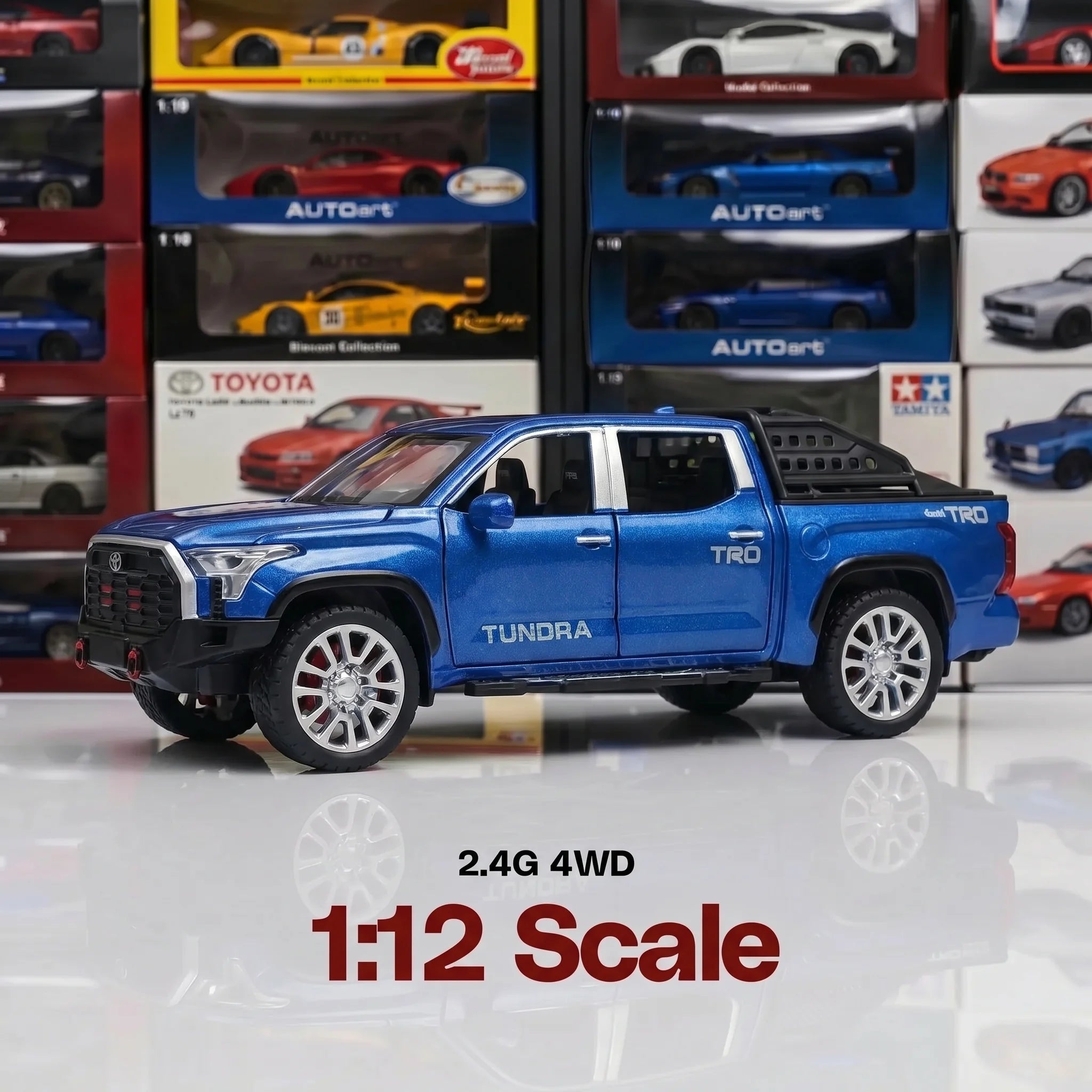 Toyota Tundra | 1:24 Collector Die-Cast | Blue Finish