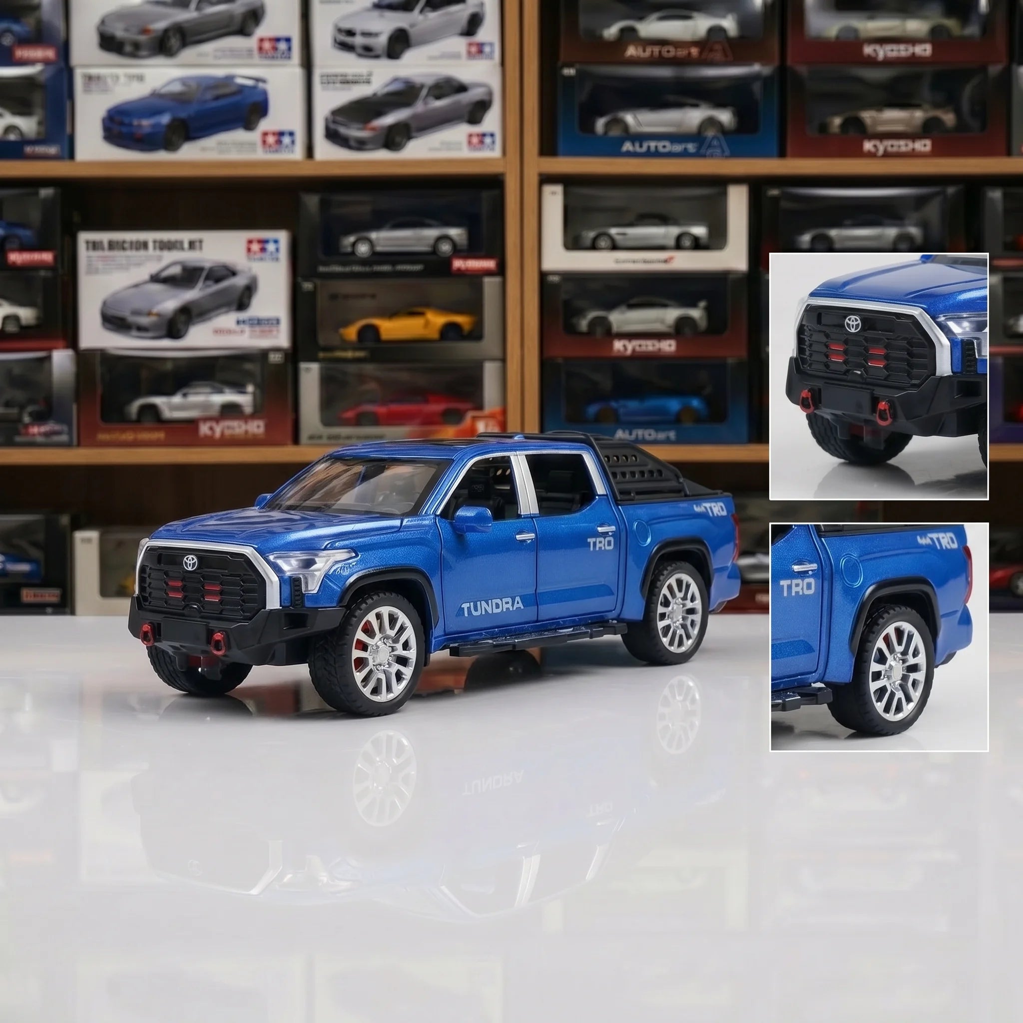 Toyota Tundra | 1:24 Collector Die-Cast | Blue Finish
