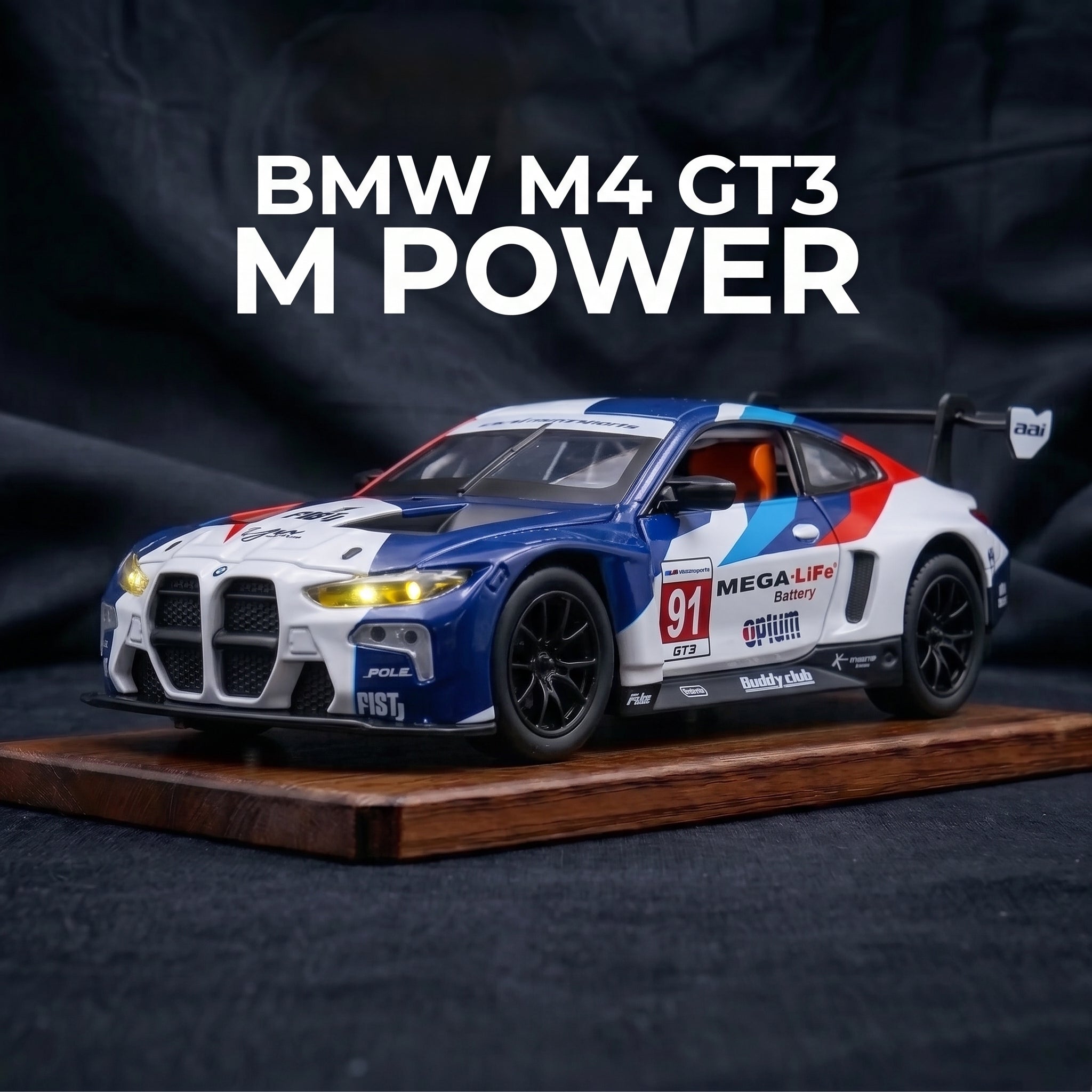 BMW M4 GT3 EVO | 1:24 Collector Die-Cast | Race Livery Finish