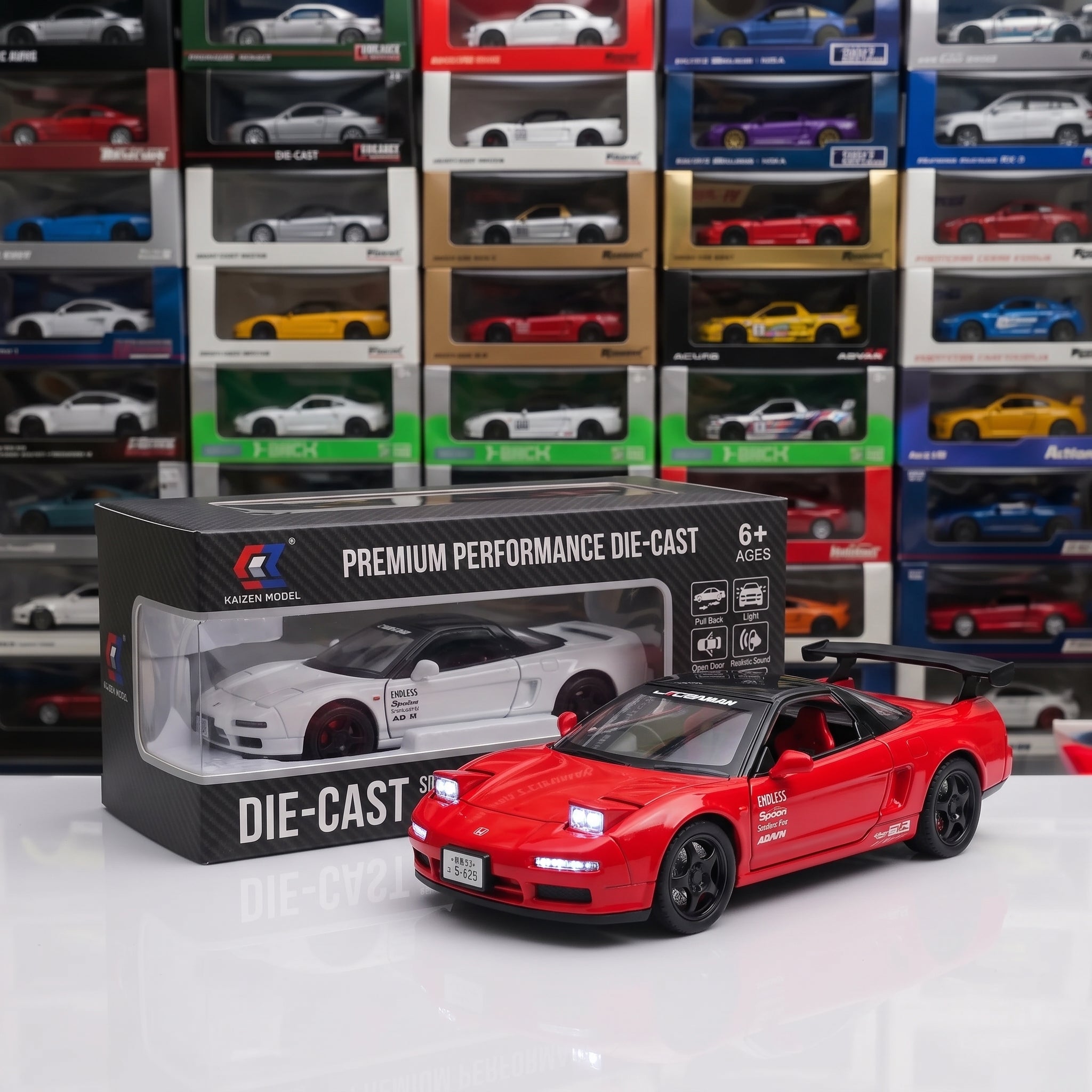 Honda NSX | 1:22 Collector Die-Cast | Red Finish