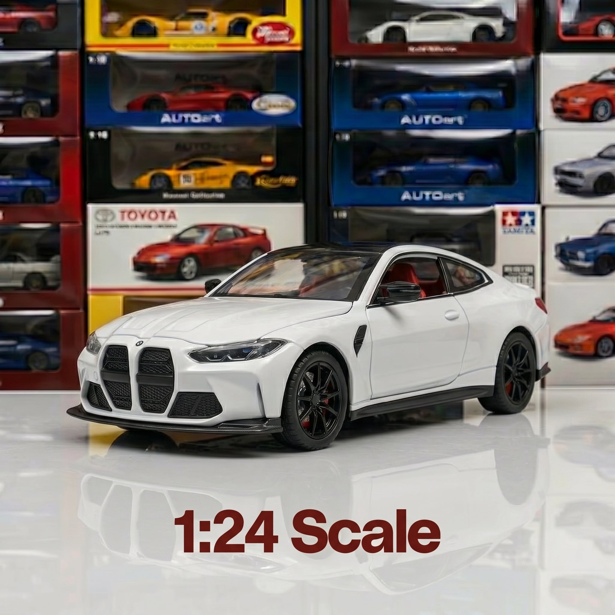 BMW M4 G82 | 1:24 Collector Die-Cast | White Finish