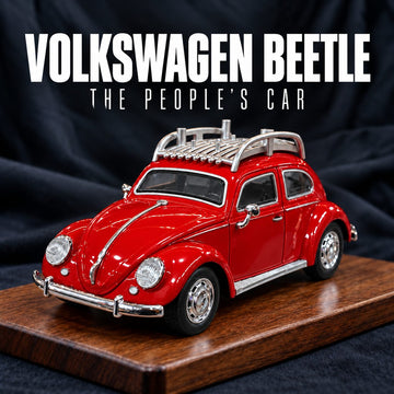 Volkswagen Beetle Foxy | 1:24 Collector Die-Cast | Red Finish