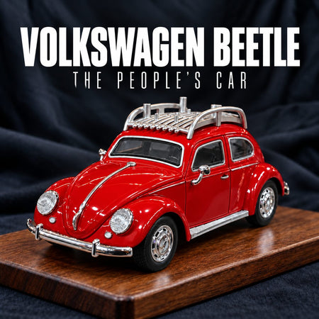 Volkswagen Beetle Foxy | 1:24 Collector Die-Cast | Red Finish