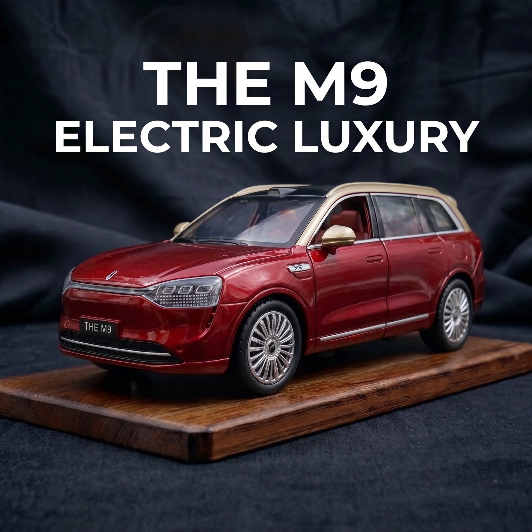 Aito M9 | 1:24 Collector Die-Cast with Remote | Red Finish