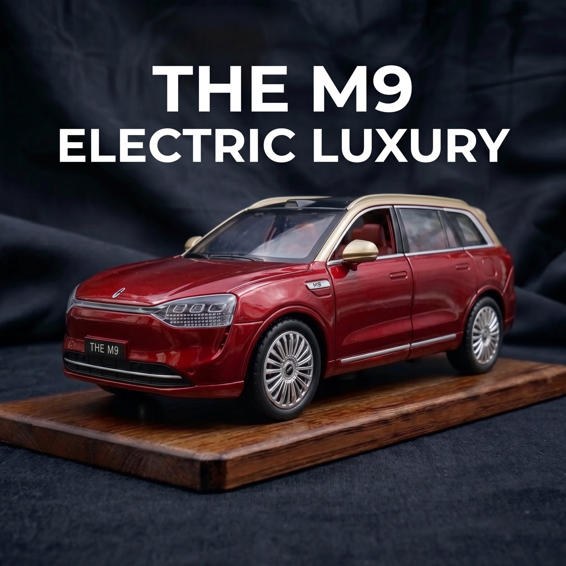 Aito M9 | 1:24 Collector Die-Cast with Remote | Red Finish
