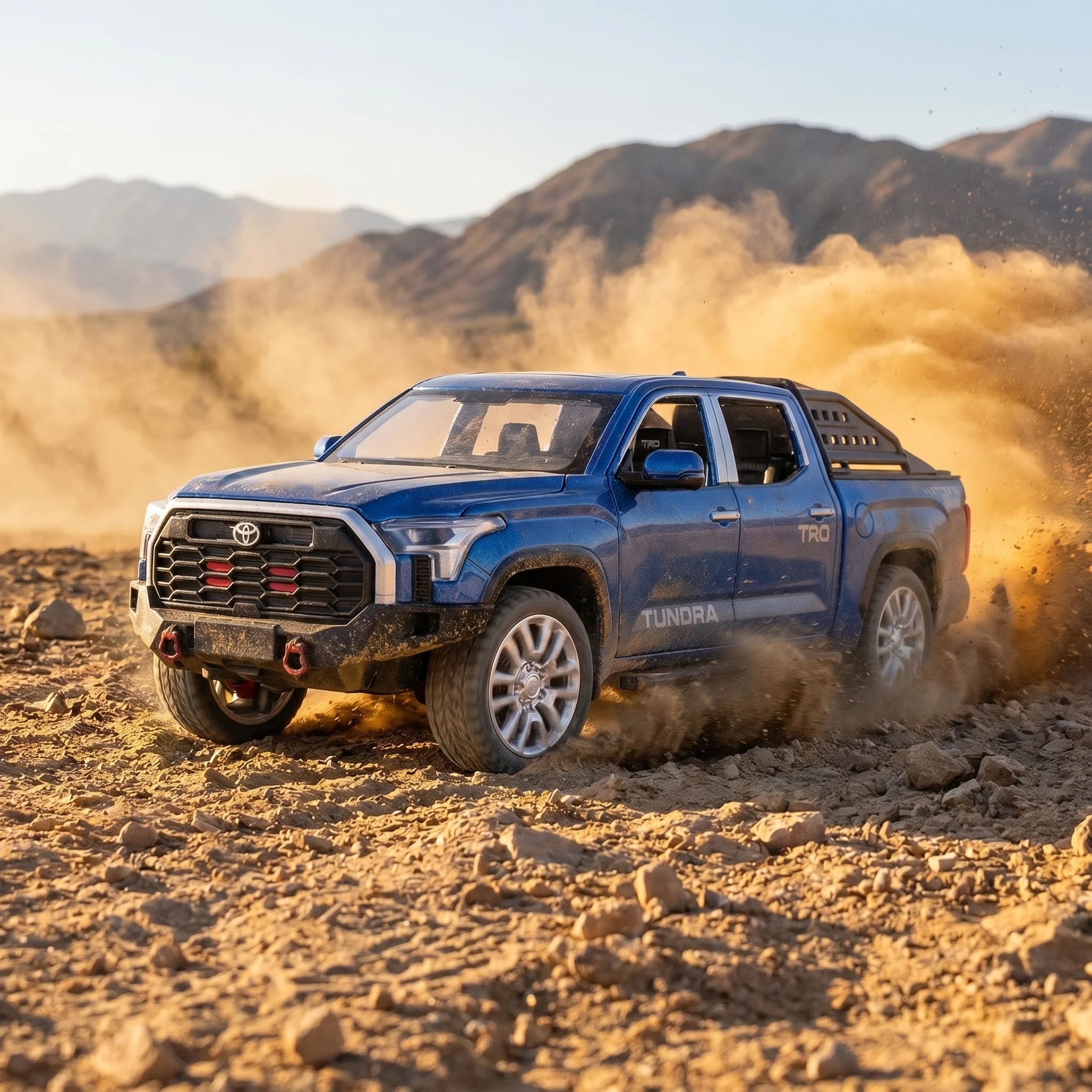 Toyota Tundra | 1:24 Collector Die-Cast | Blue Finish