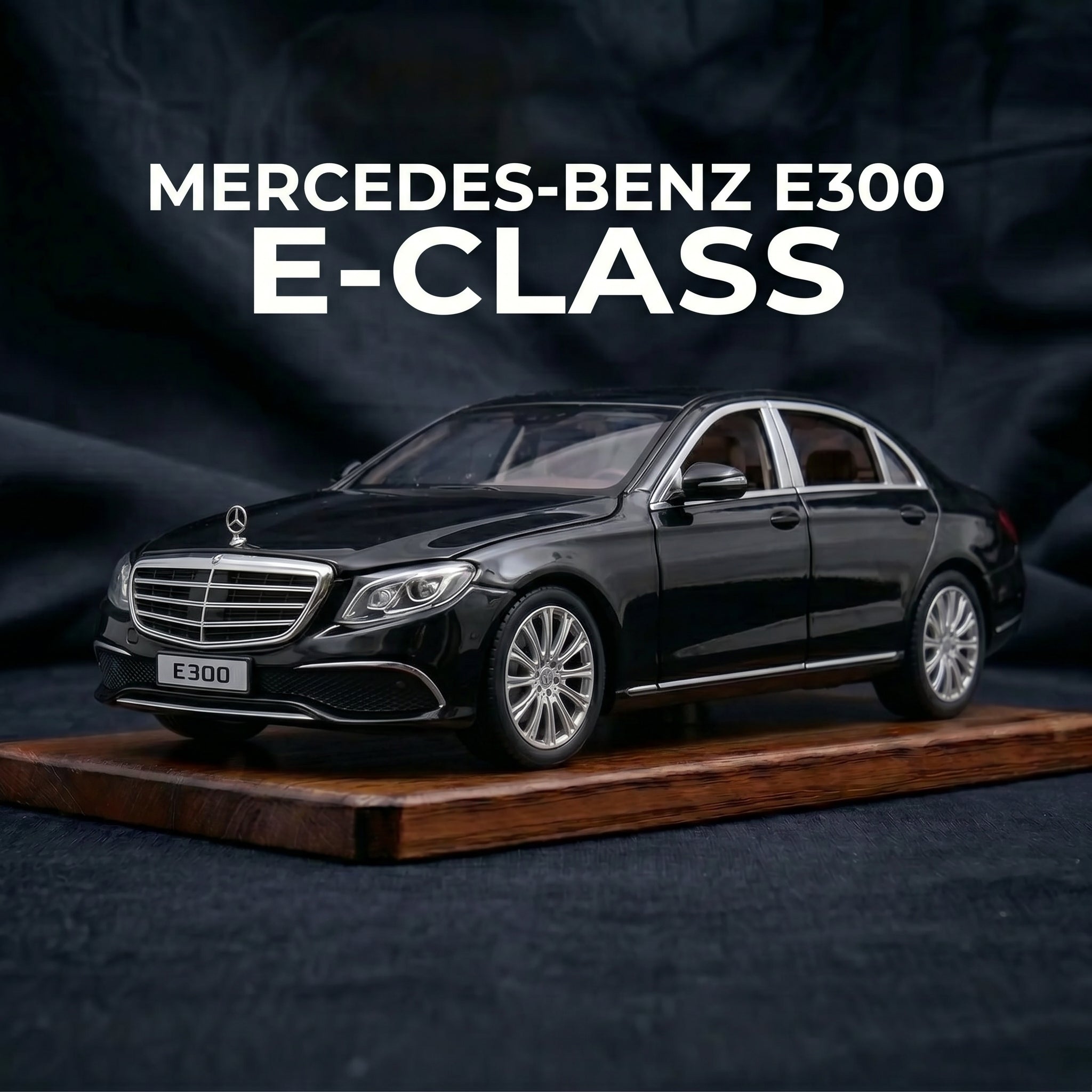 E300 | 1:24 Collector Die-Cast | Black Finish