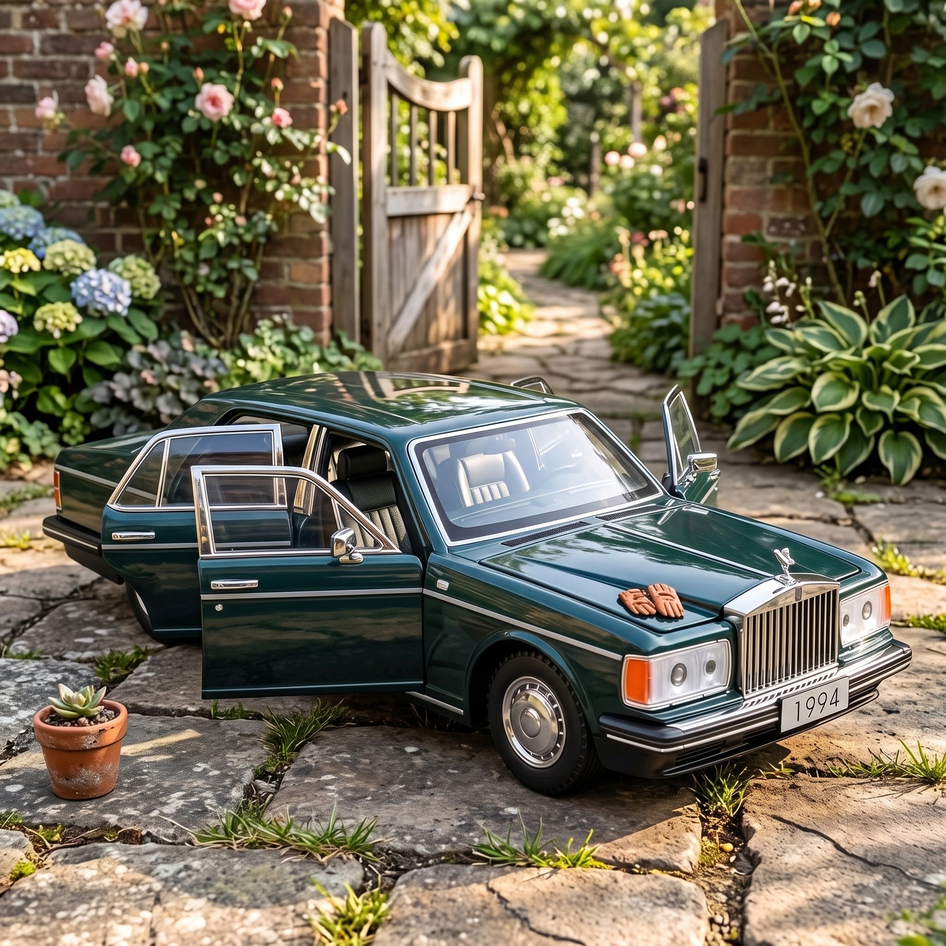 1994 Rolls-Royce | 1:32 Collector Die-Cast | Green Finish
