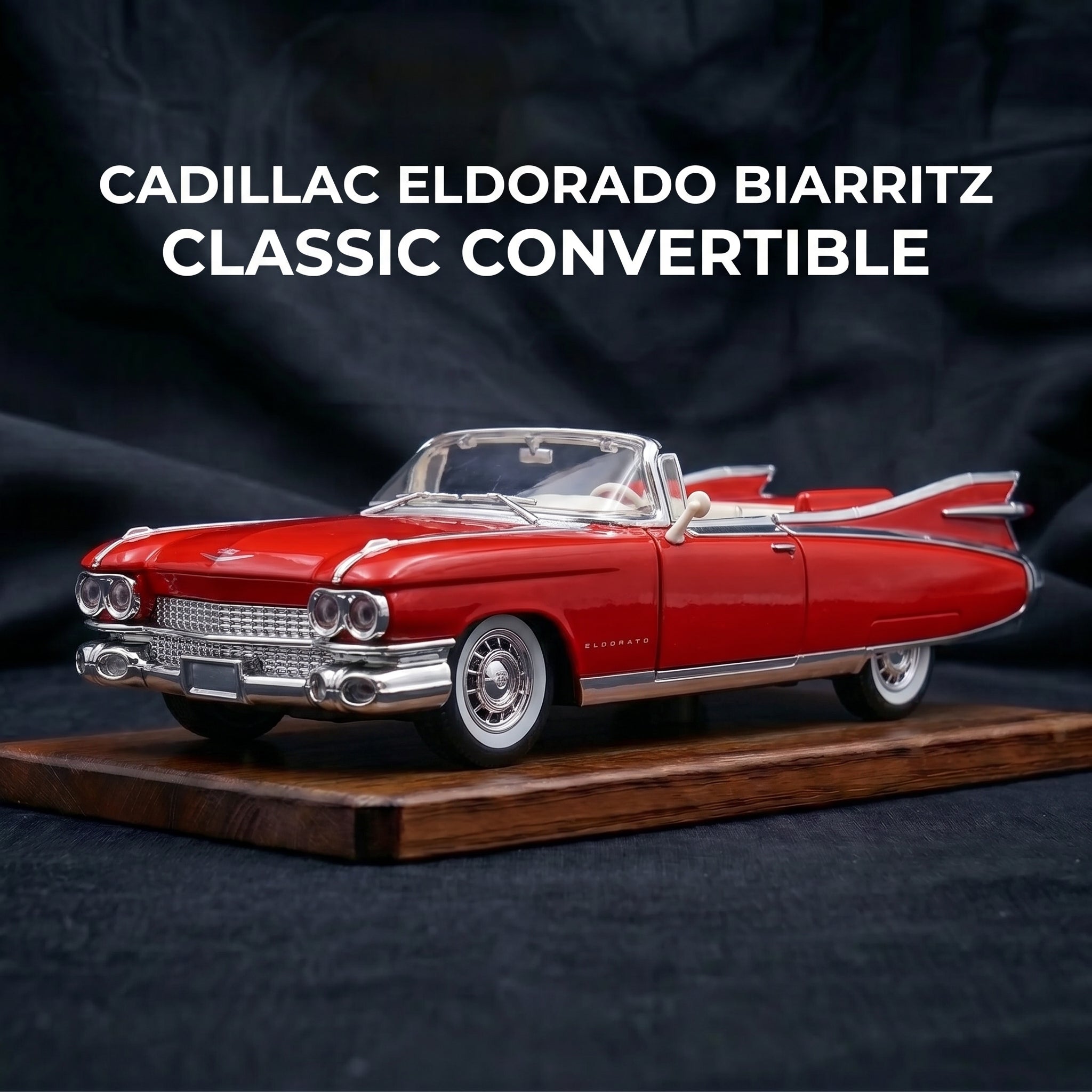 Cadillac Eldorado | 1:24 Collector Die-Cast | Red Finish