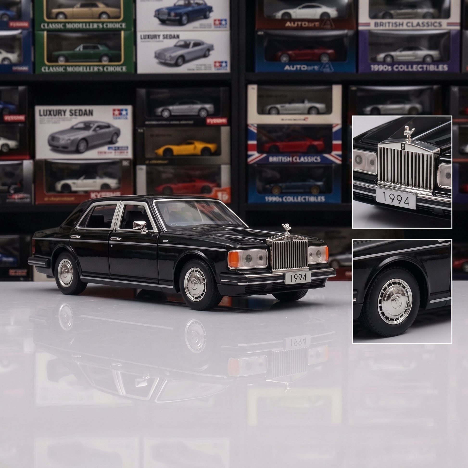 1994 Rolls-Royce | 1:32 Collector Die-Cast | Black Finish