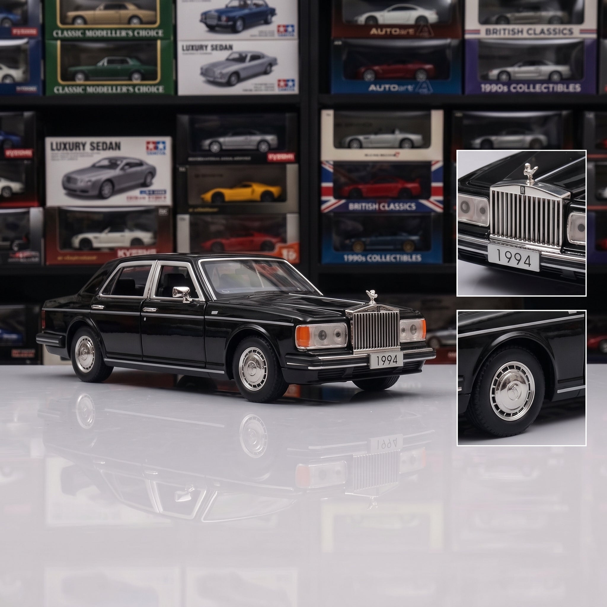 1994 Rolls-Royce | 1:32 Collector Die-Cast | Black Finish