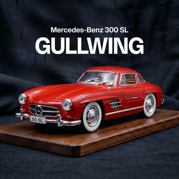 Mercedes 300 SL Gullwing | 1:24 Collector Die-Cast | Red Finish