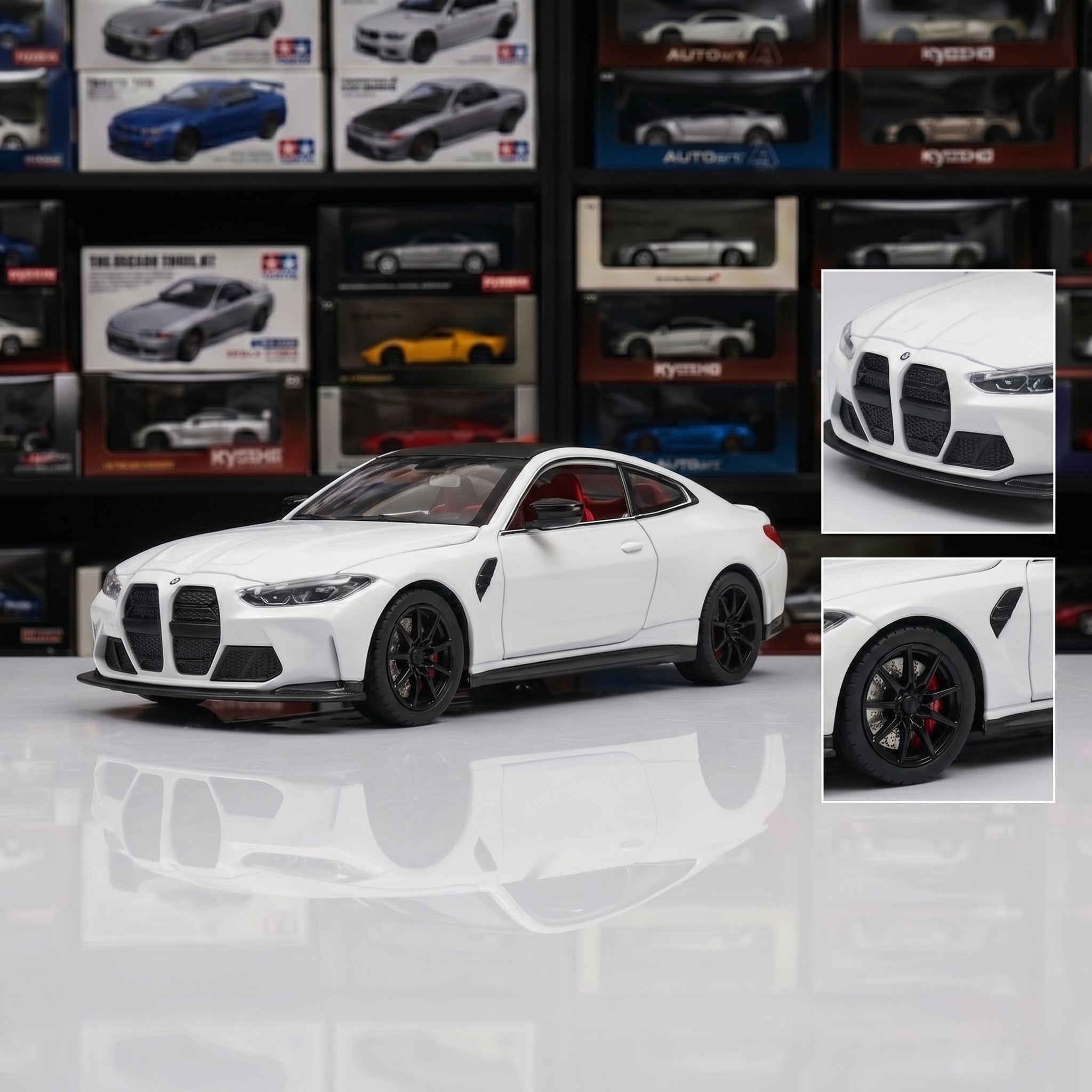 BMW M4 G82 | 1:24 Collector Die-Cast | White Finish