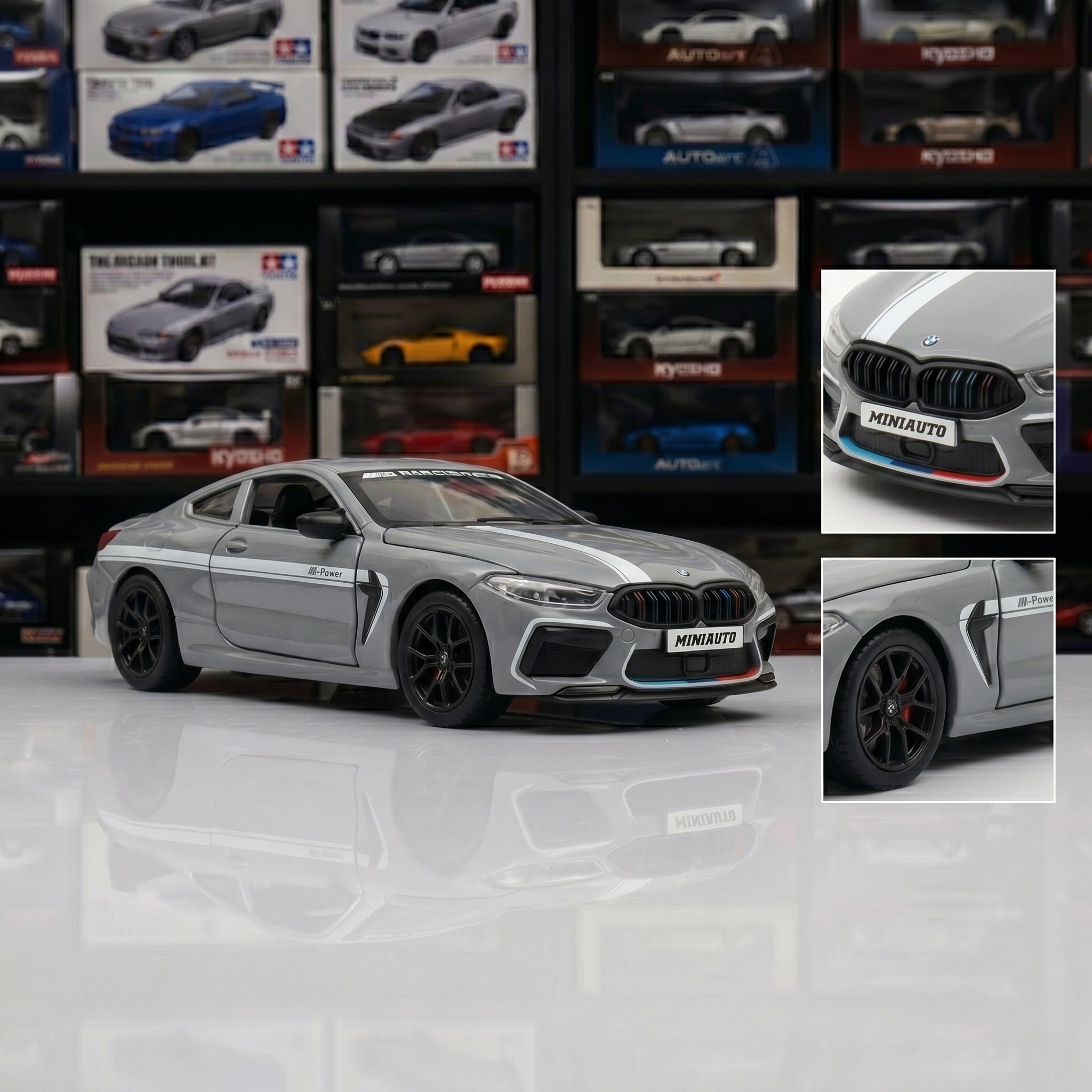 BMW M8 | 1:24 Collector Die-Cast | Nardo Grey Finish