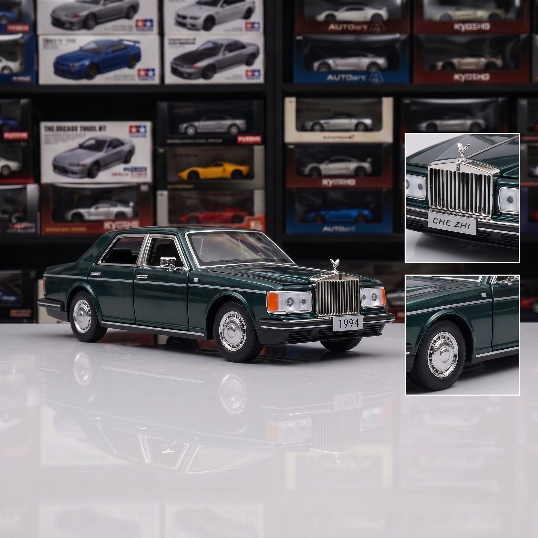 1994 Rolls-Royce | 1:32 Collector Die-Cast | Green Finish