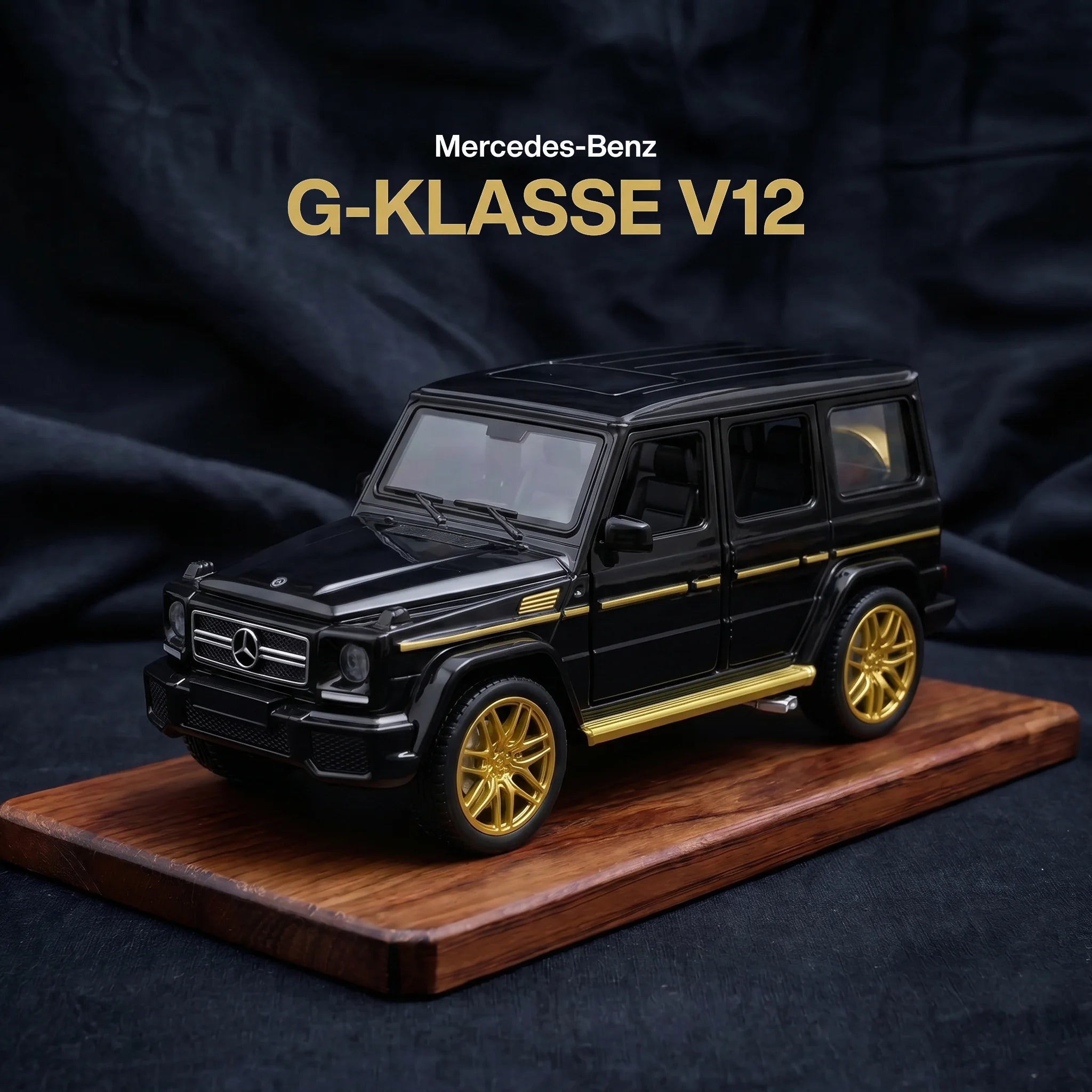 Mercedes G Wagon | 1:24 Collector Die-Cast | Black Finish