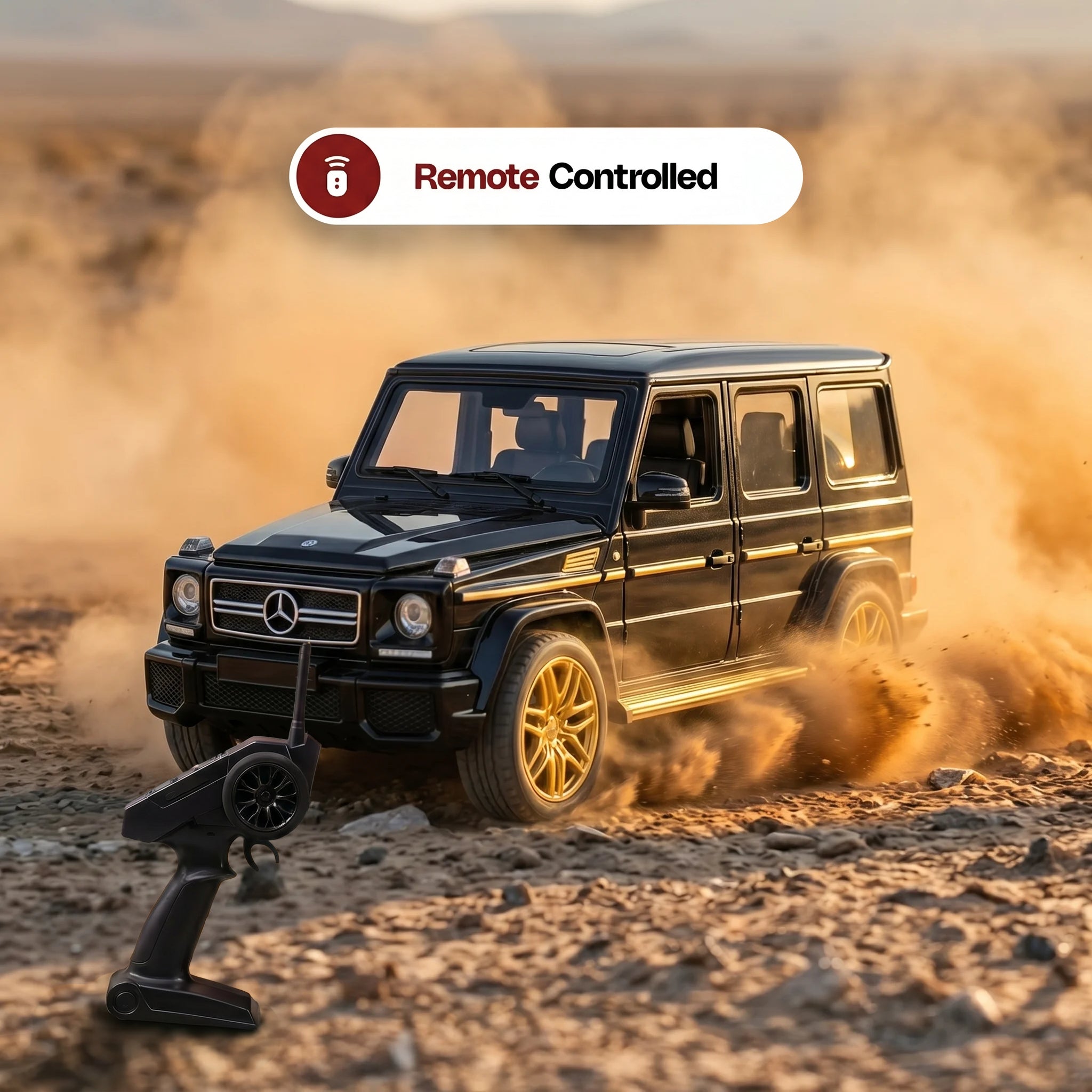 Mercedes G Wagon | 1:24 Collector Die-Cast | Black Finish