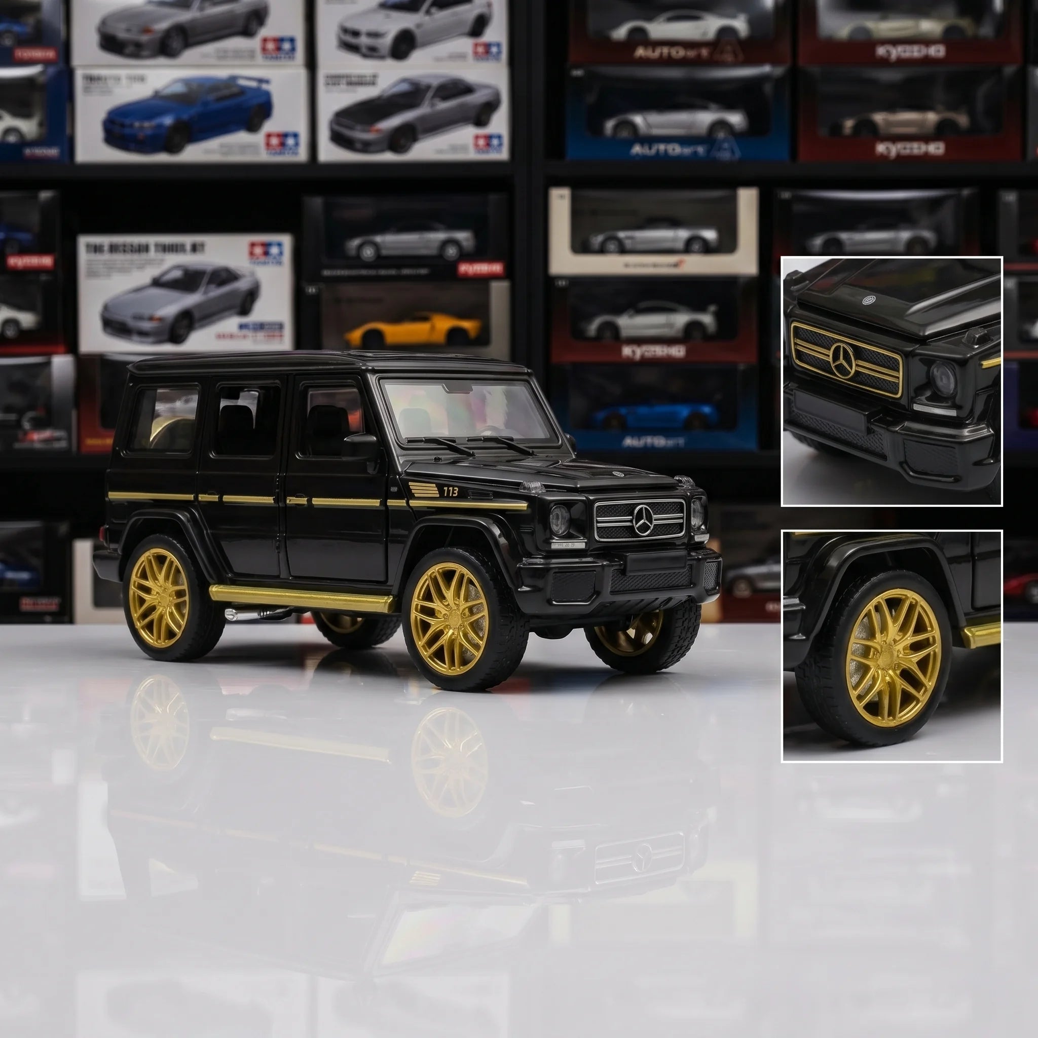 Mercedes G Wagon | 1:24 Collector Die-Cast | Black Finish