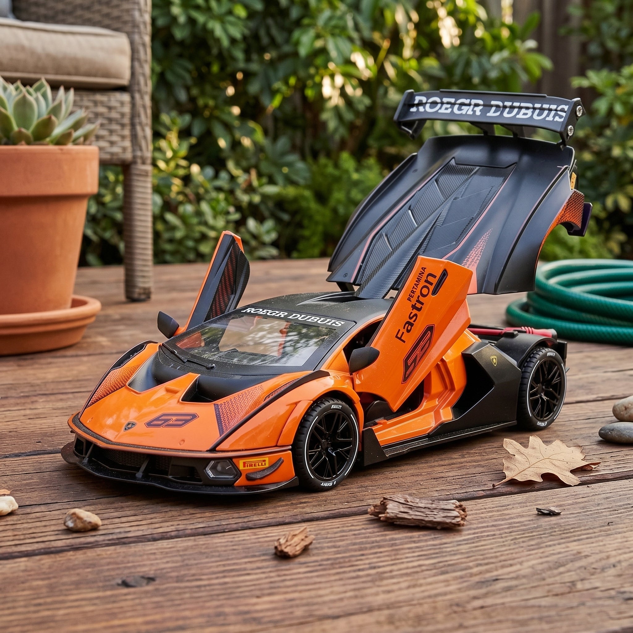 Lamborghini Essenza | 1:24 Collector Die-Cast | Orange Finish