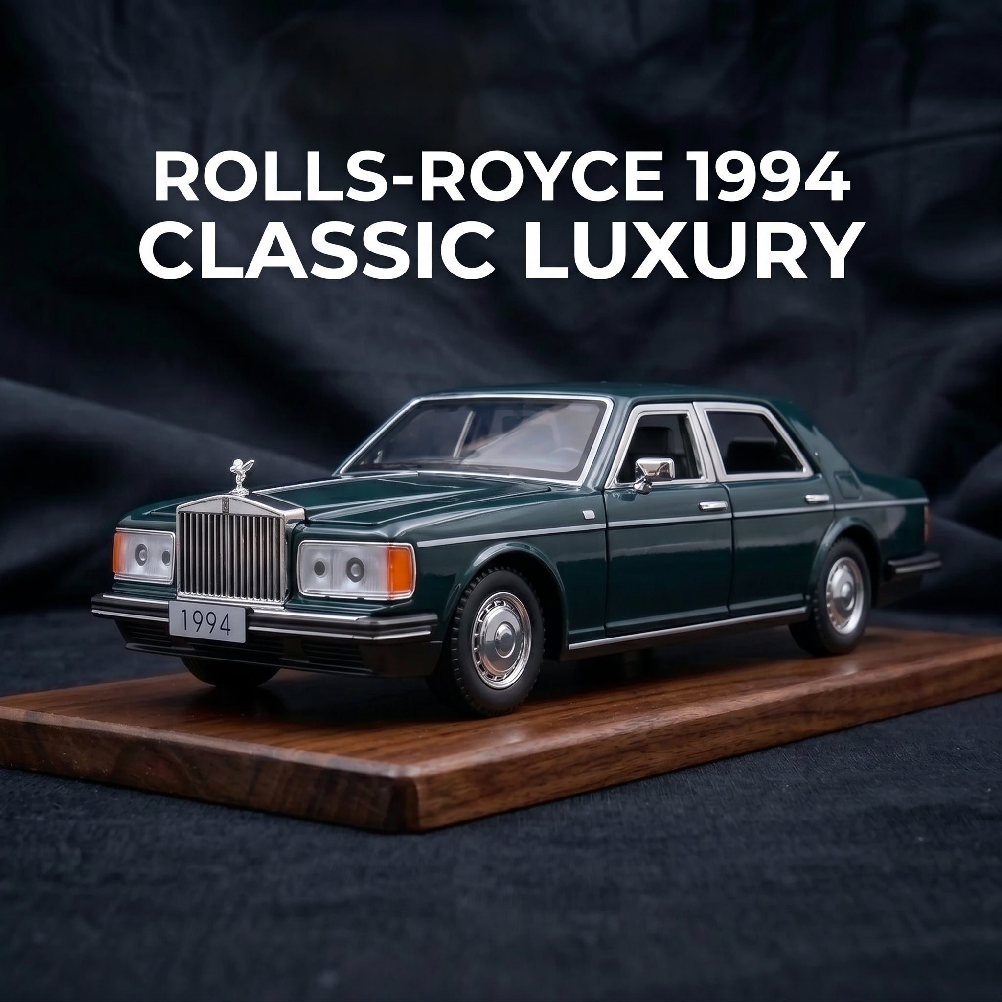 1994 Rolls-Royce | 1:32 Collector Die-Cast | Green Finish