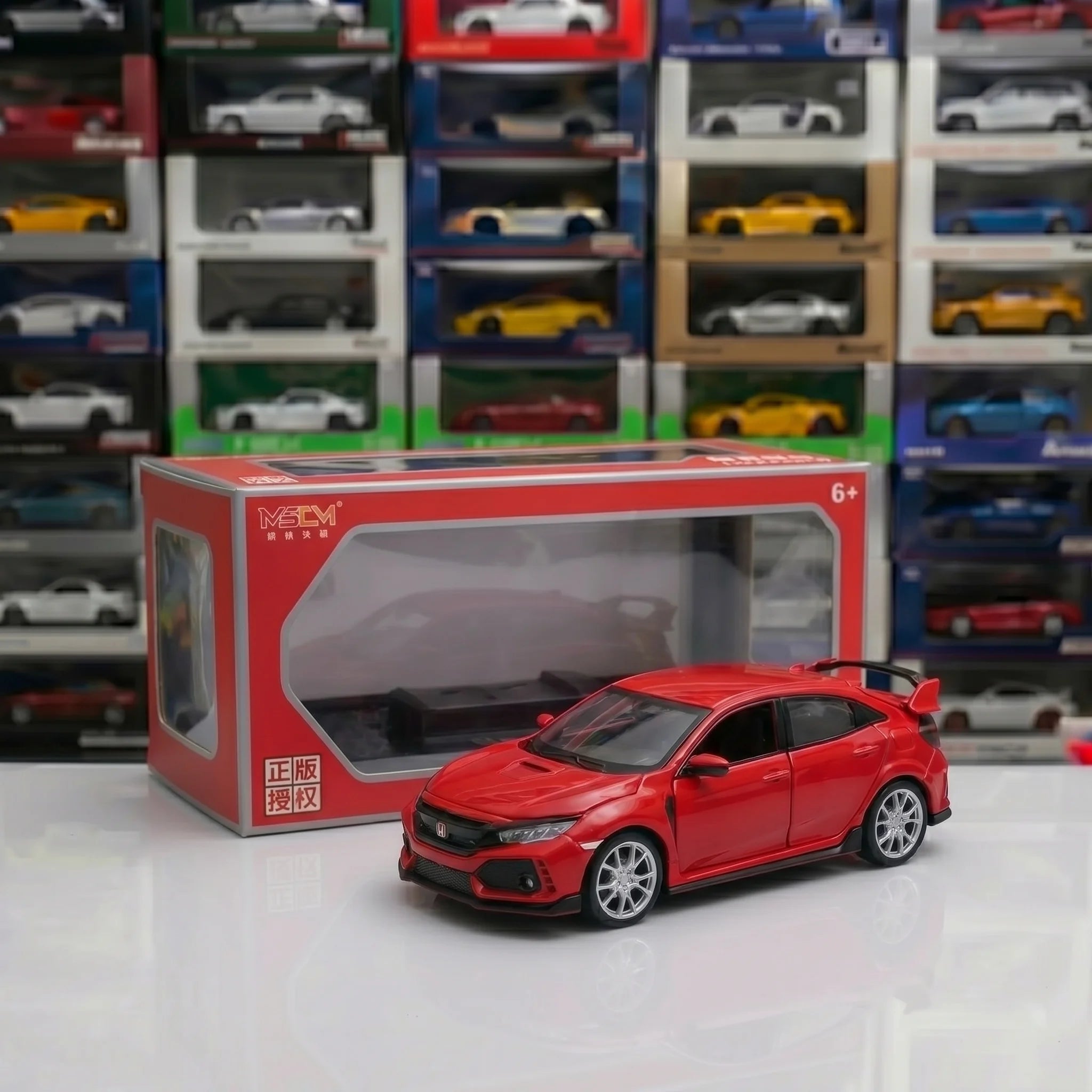 Civic Type R | 1:24 Collector Die-Cast | Red Finish