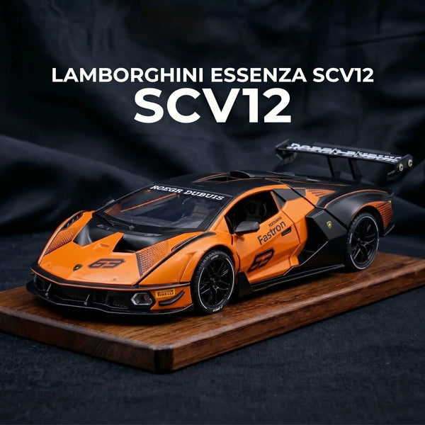 Lamborghini Essenza | 1:24 Collector Die-Cast | Orange Finish
