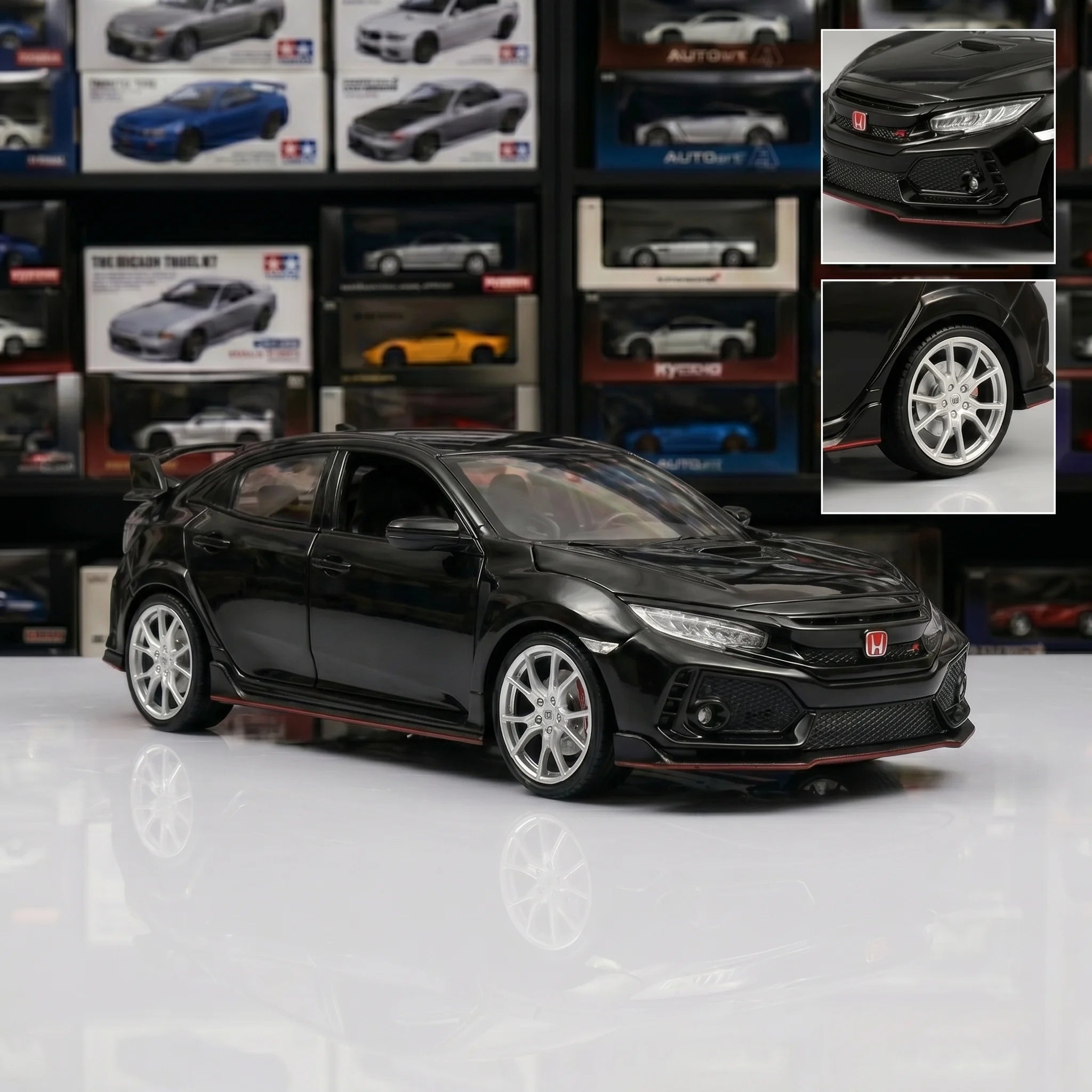 Civic Type R | 1:24 Collector Die-Cast | Black Finish