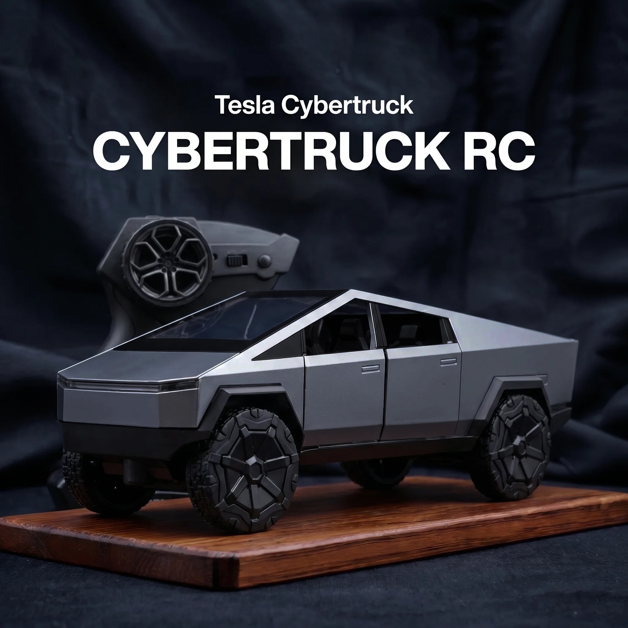 Tesla Cybertruck | 1:24 Collector Die-Cast | Grey Finish
