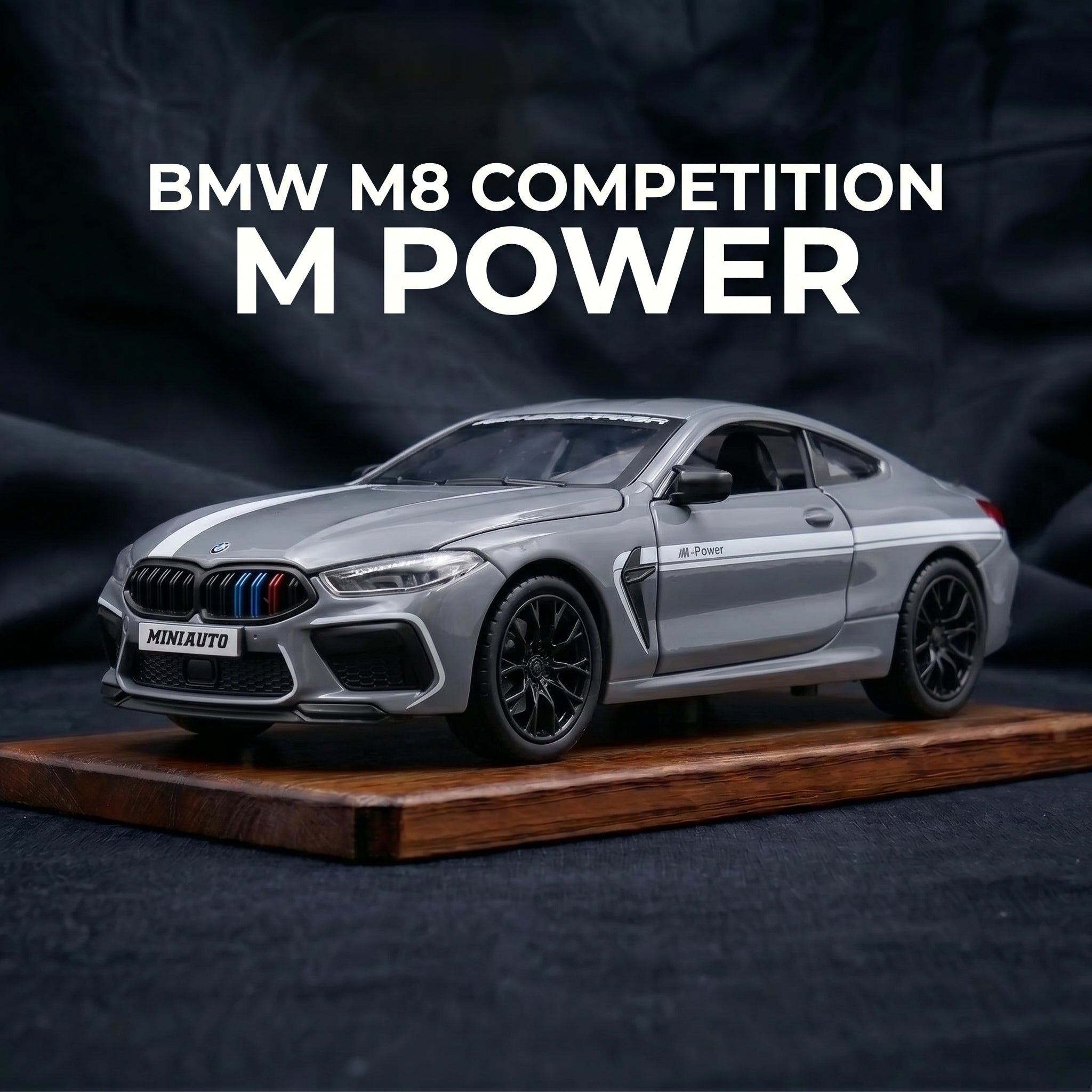 BMW M8 | 1:24 Collector Die-Cast | Nardo Grey Finish