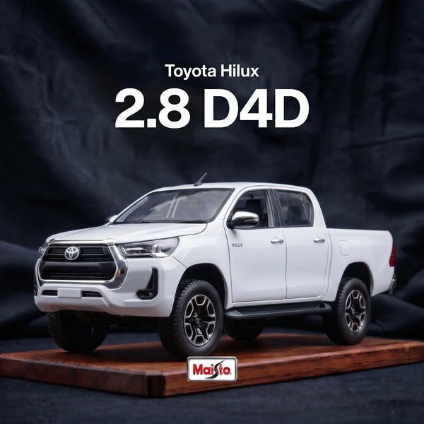 Toyota Hilux Revo | 1:27 Collector Die-Cast | White Finish