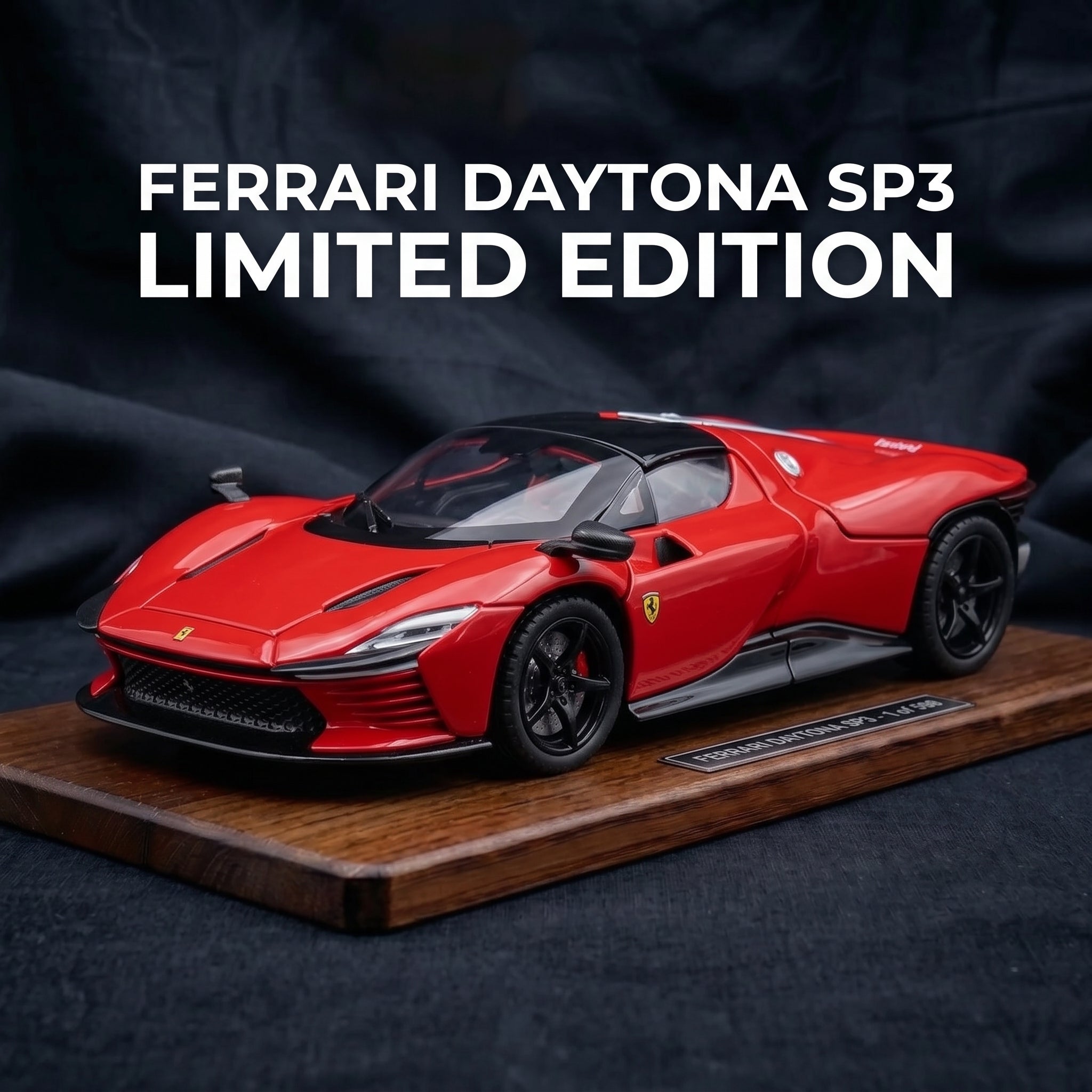 Ferrari Daytona | 1:22 Collector Die-Cast | Red Finish