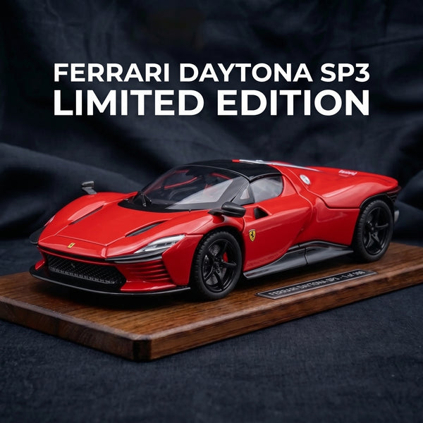 Ferrari Daytona | 1:22 Collector Die-Cast | Red Finish