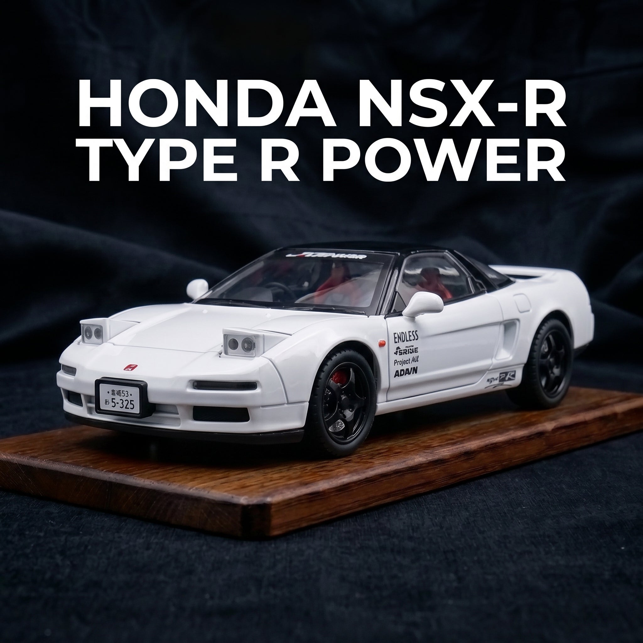 Honda NSX | 1:22 Collector Die-Cast | White Finish