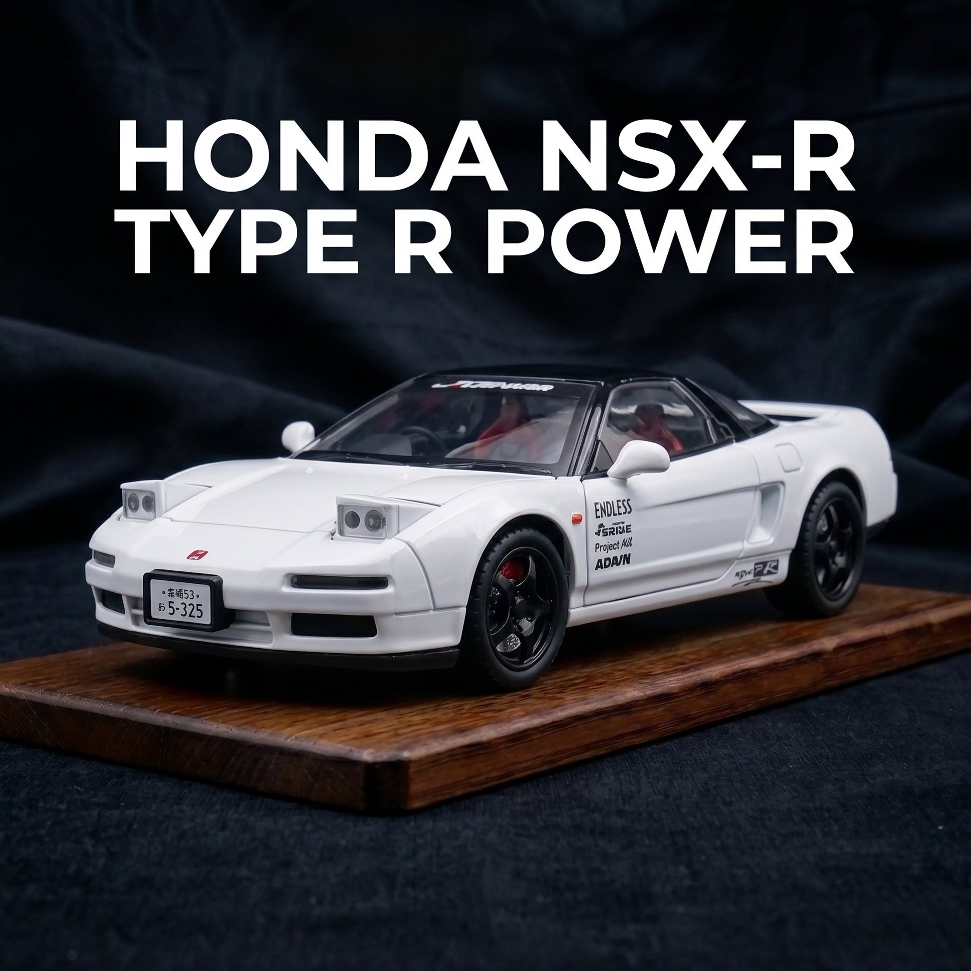 Honda NSX | 1:22 Collector Die-Cast | White Finish