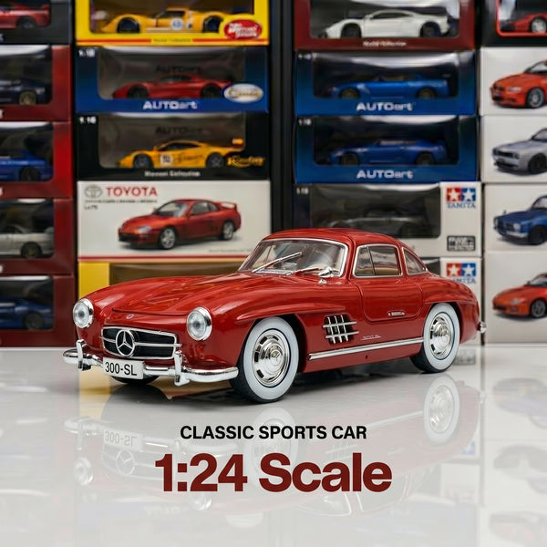Mercedes 300 SL Gullwing | 1:24 Collector Die-Cast | Red Finish
