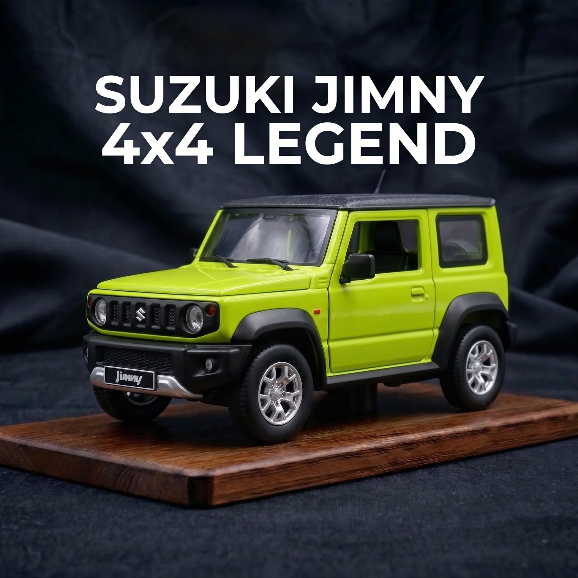 Suzuki Jimny | 1:18 Officially Licensed Die-Cast | Neon Green Finish