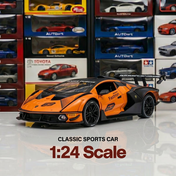 Lamborghini Essenza | 1:24 Collector Die-Cast | Orange Finish