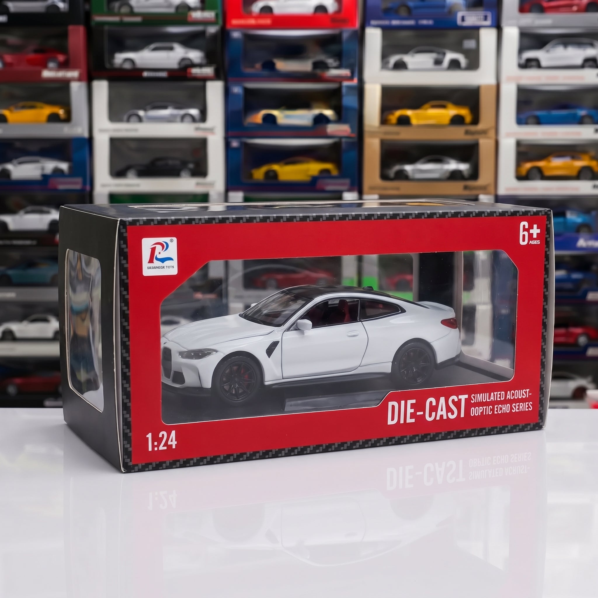BMW M4 G82 | 1:24 Collector Die-Cast | White Finish