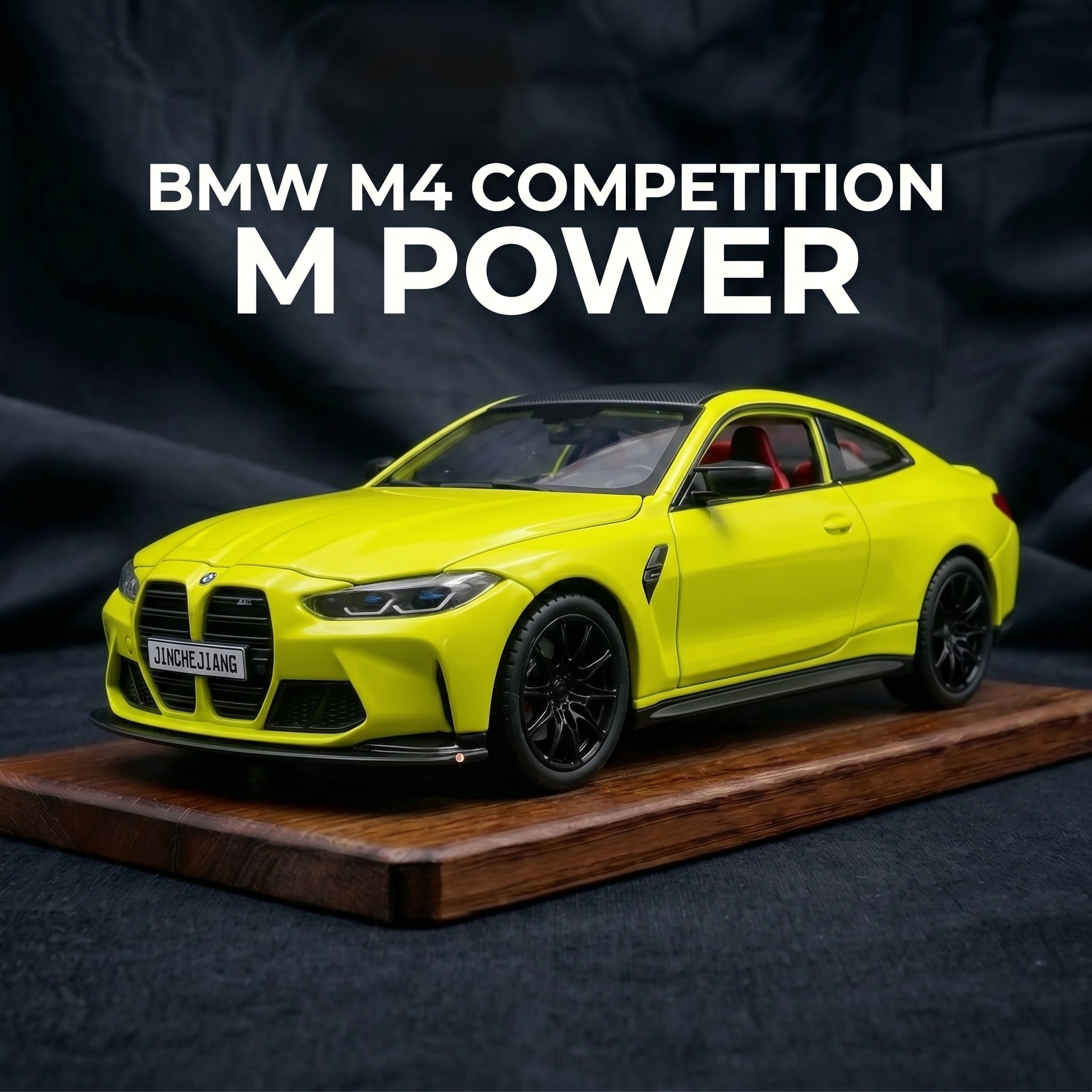 BMW M4 G82 | 1:24 Collector Die-Cast | Yellow Finish